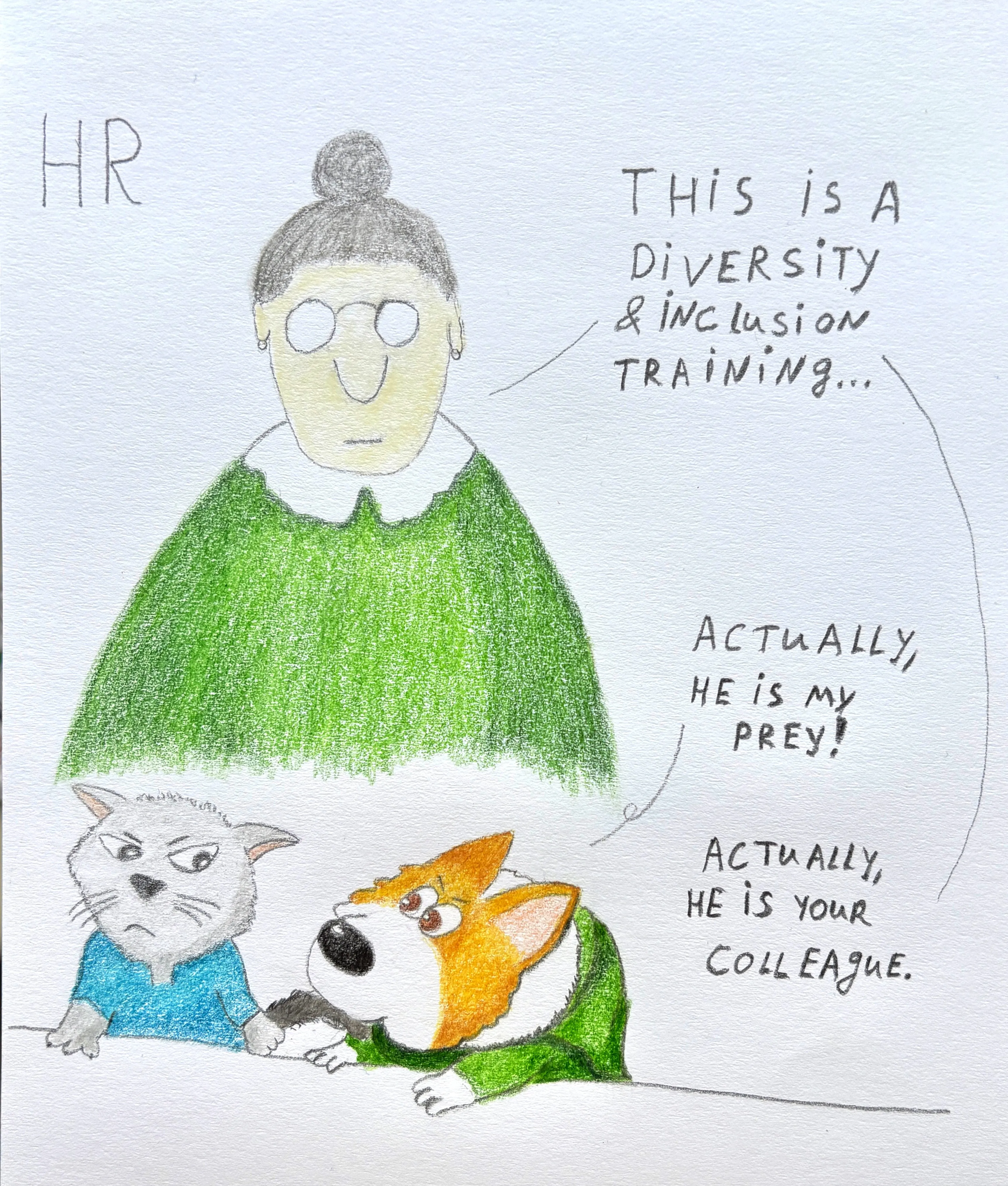 Coding Corgi illustration for The Culture Map