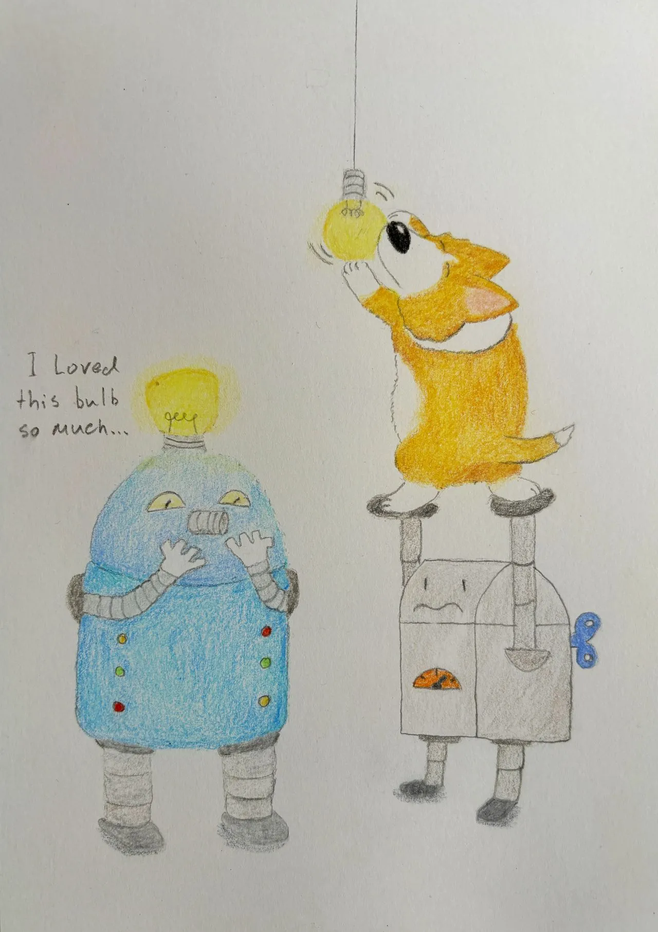 Coding Corgi illustration for AI pricing